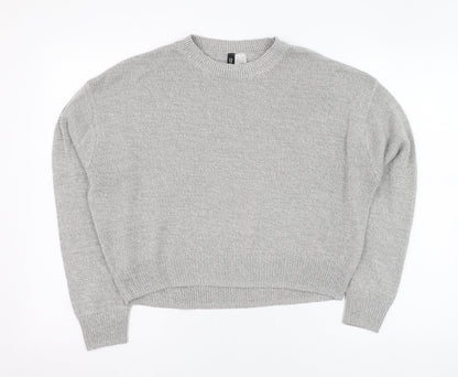 Womens UK Size S H&M Grey Pullover Jumper