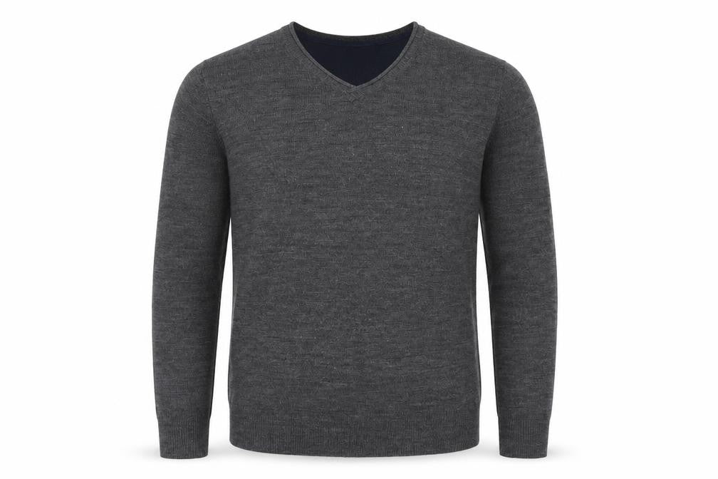 Mens UK Size M Industrialize Grey Pullover Jumper