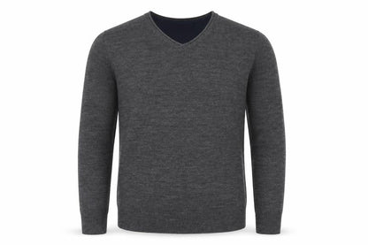 Mens UK Size M Industrialize Grey Pullover Jumper