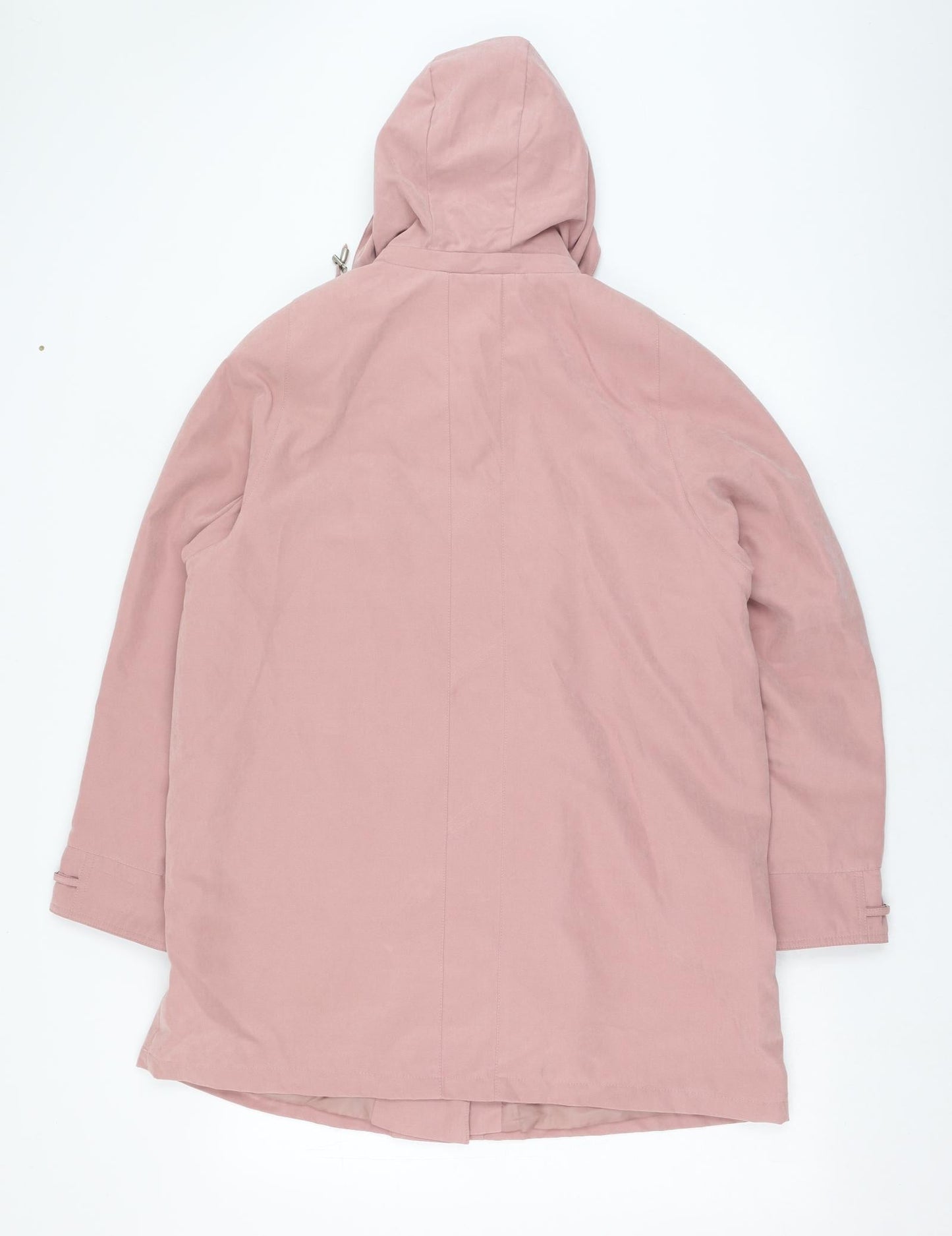Womens UK Size 14 River Oak Pink Overcoat