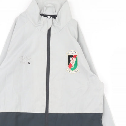 Umbro Boys Grey   Jacket  Size M  Zip