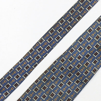 Mens Berkertex Multicoloured Geometric  Pointed Tie