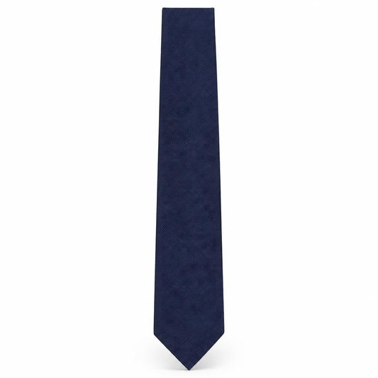Mens Marks and Spencer Blue No Pattern  Pointed Tie