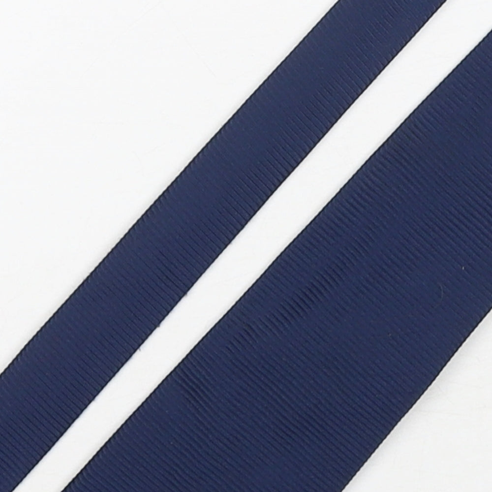 Marks and Spencer Mens Blue  Polyester Pointed Tie One Size
