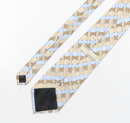 Mens Greenwoods Multicoloured Plaids & Checks  Pointed Tie