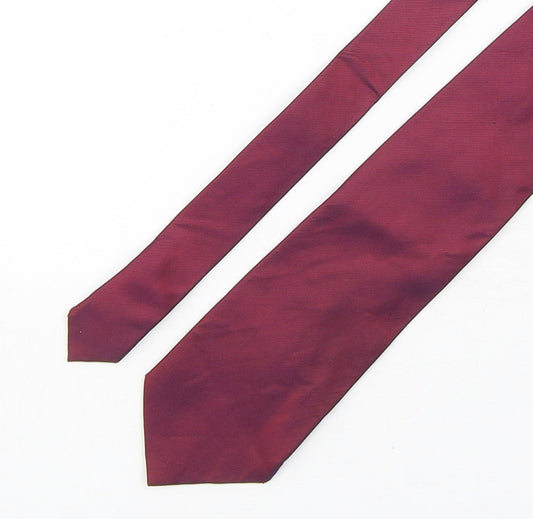 NEXT Mens Purple  Silk Pointed Tie One Size