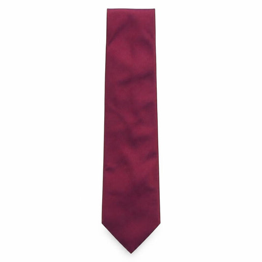 Front view of Next men’s purple silk pointed tie one size