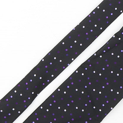 Marks and Spencer Mens Multicoloured Polka Dot Silk Pointed Tie One Size