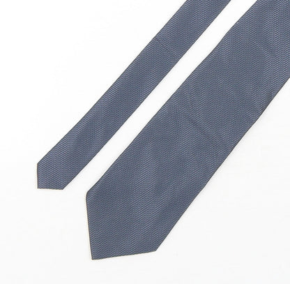 Greenwoods Mens Blue  Polyester Pointed Tie One Size