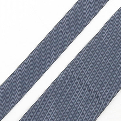 Greenwoods Mens Blue  Polyester Pointed Tie One Size