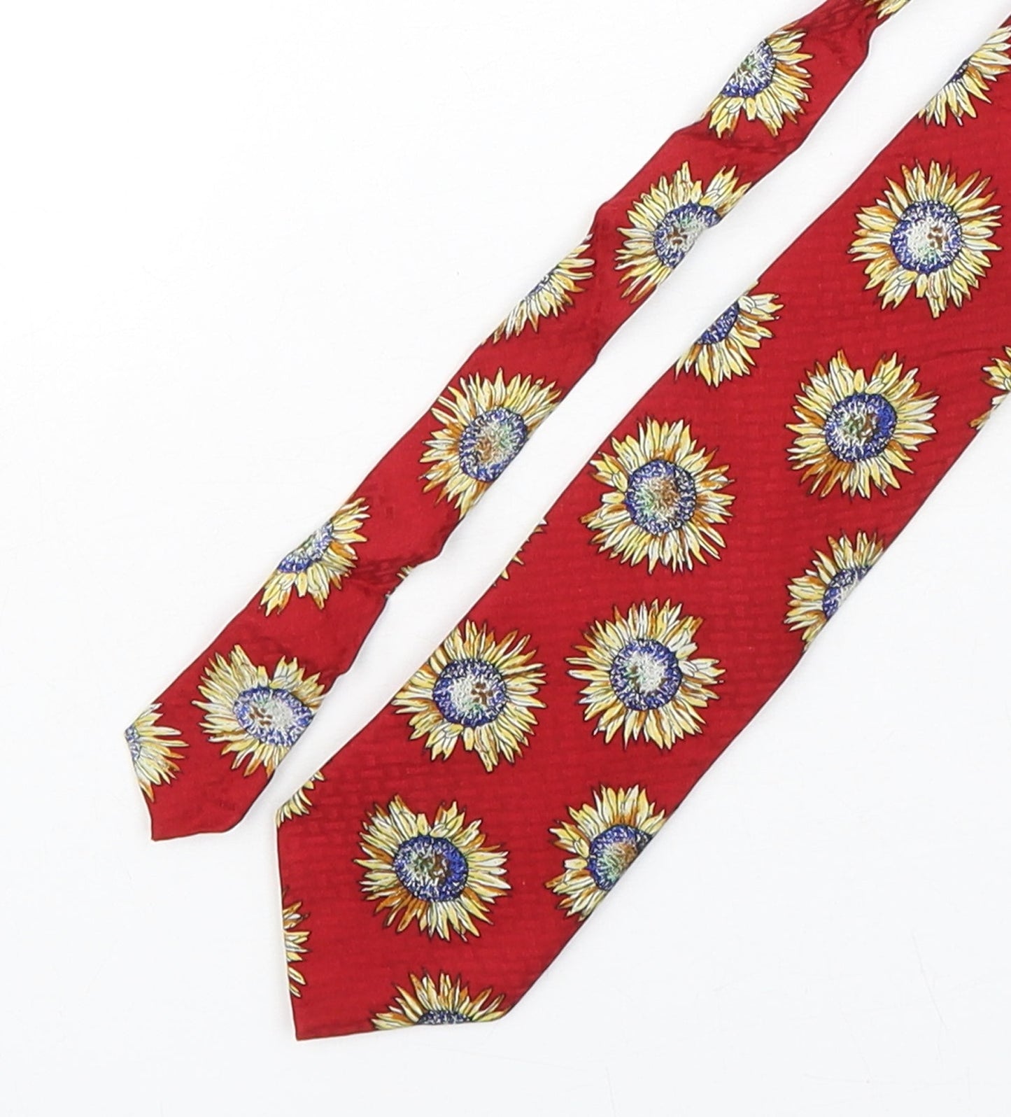 Mens Burton Multicoloured Floral  Pointed Tie