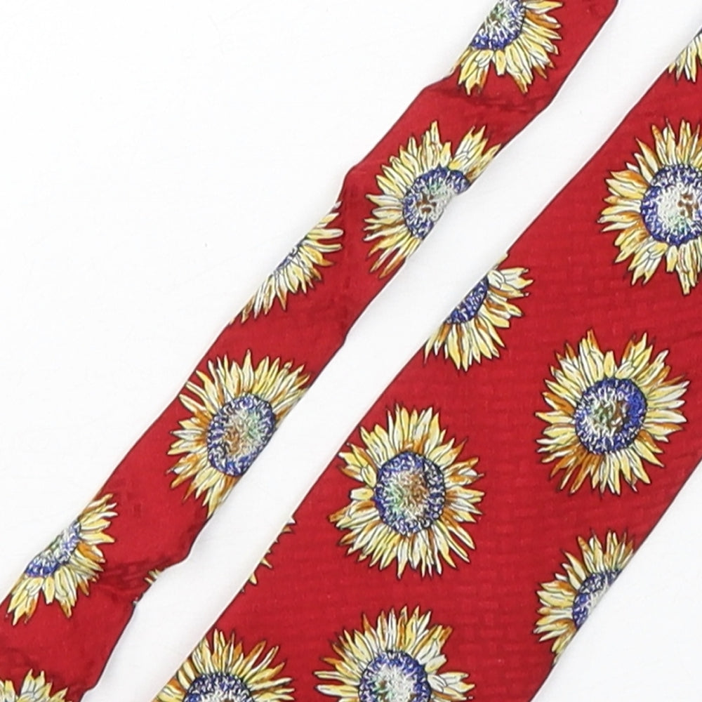 Mens Burton Multicoloured Floral  Pointed Tie