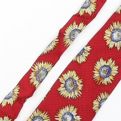 Mens Burton Multicoloured Floral  Pointed Tie