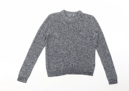 Womens UK Size S H&M Blue Pullover Jumper