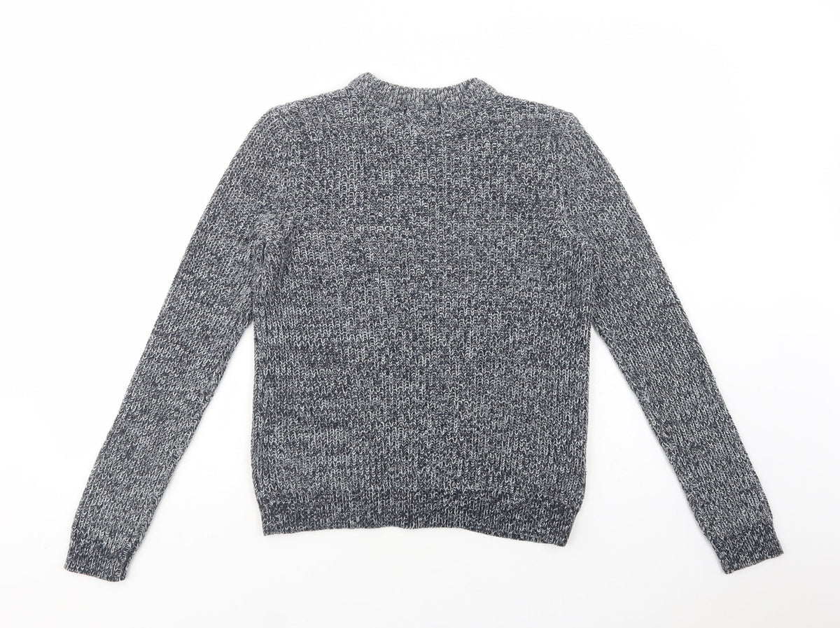 Womens UK Size S H&M Blue Pullover Jumper