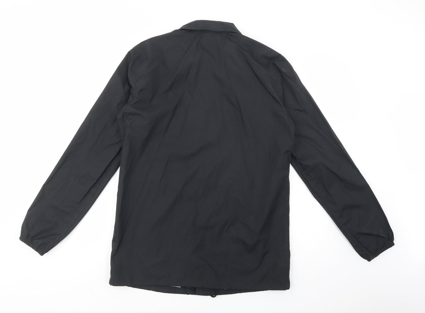 Mens UK Size S New Look Black Windbreaker Coat