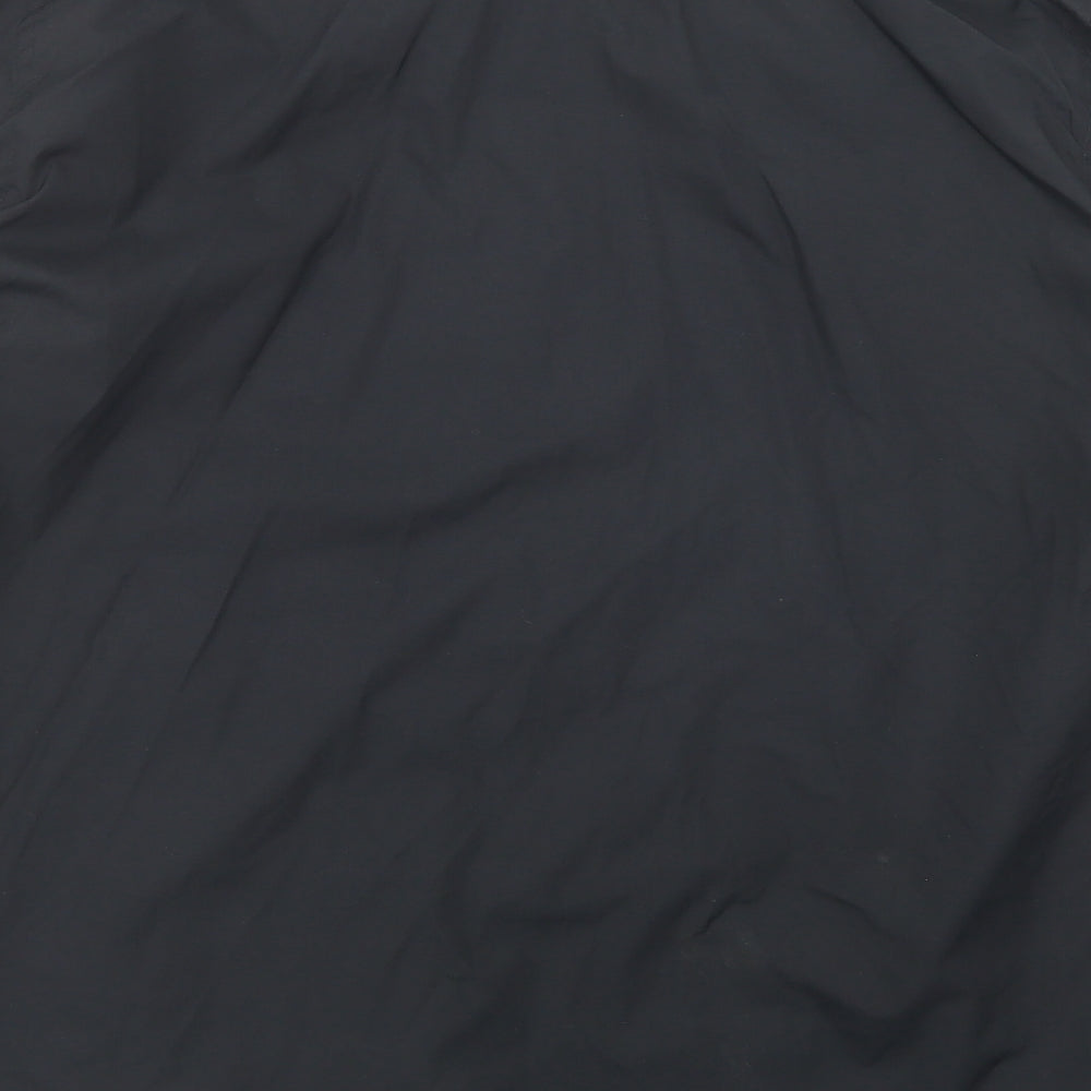 Mens UK Size S New Look Black Windbreaker Coat