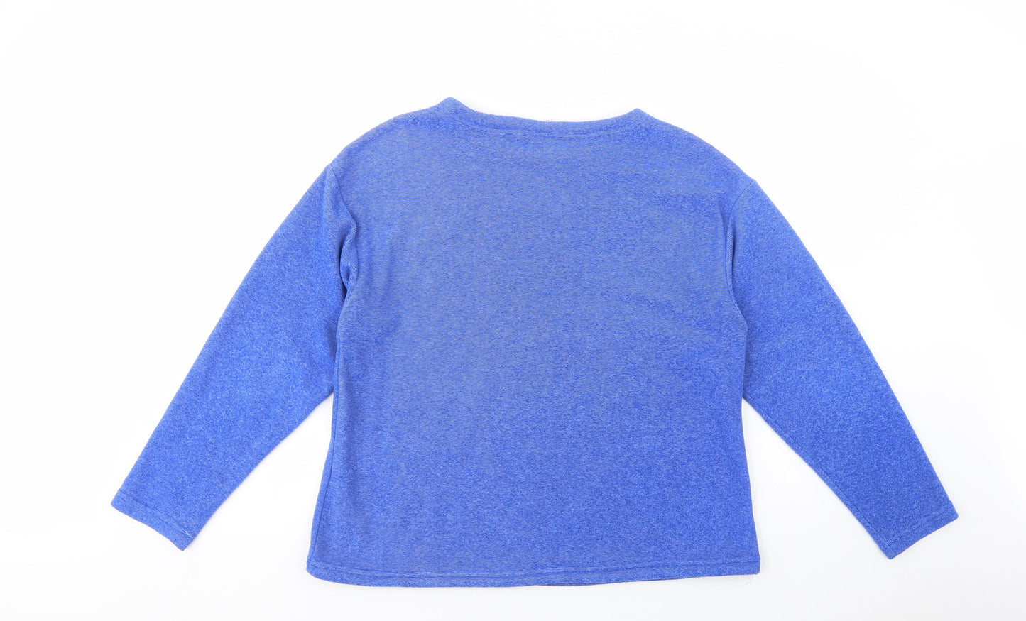 Womens UK Size 12 Lee Cooper Blue Pullover Sweatshirt
