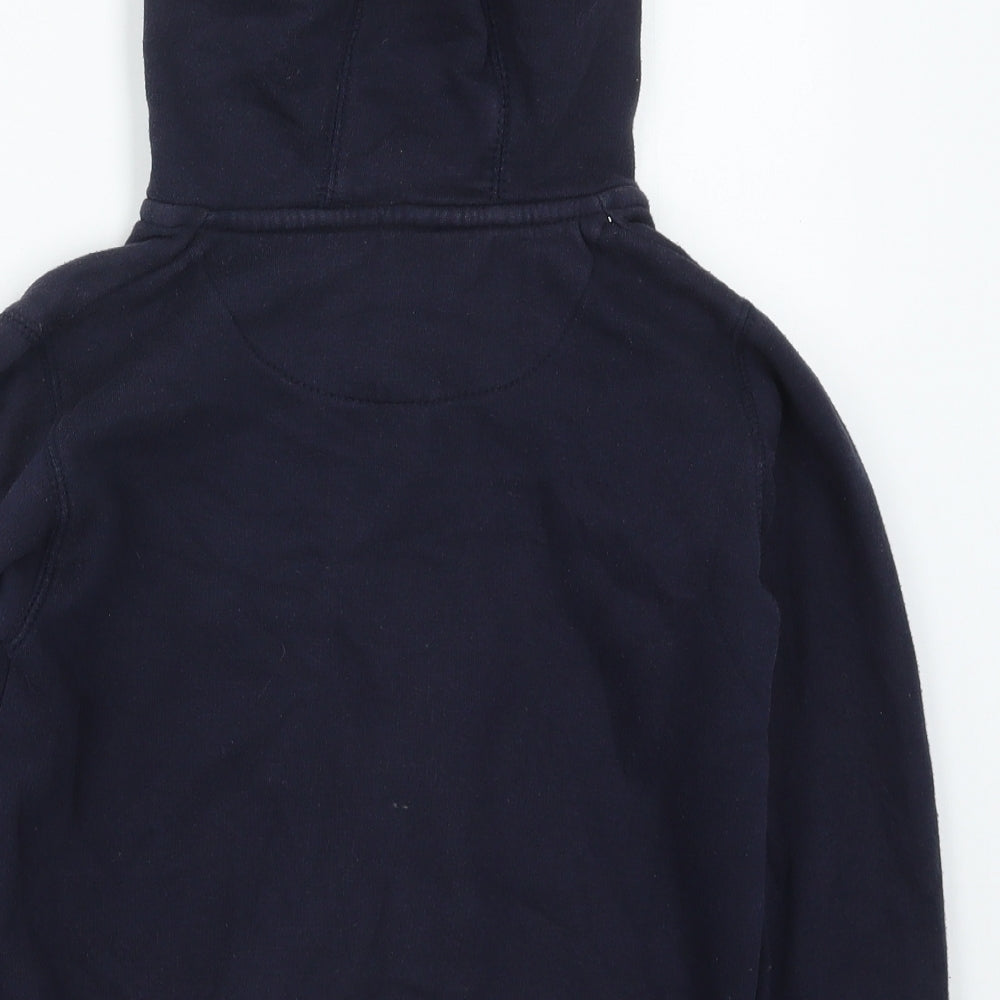 Tottenham Hotspur Boys Blue  Cotton Full Zip Hoodie Size 7-8 Years  Zip - Tottenham Hotspur
