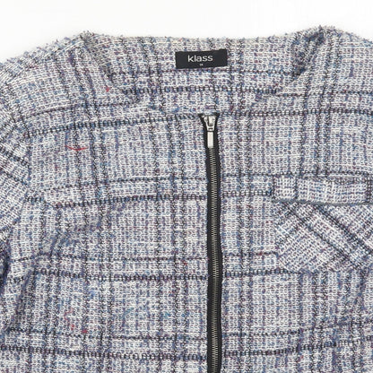 Womens UK Size 14 Klass Blue Jacket