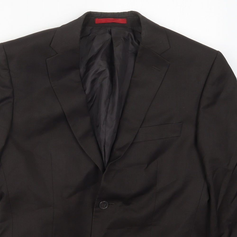 Mens UK Size 36 Preworn Regular Grey Suit Jacket