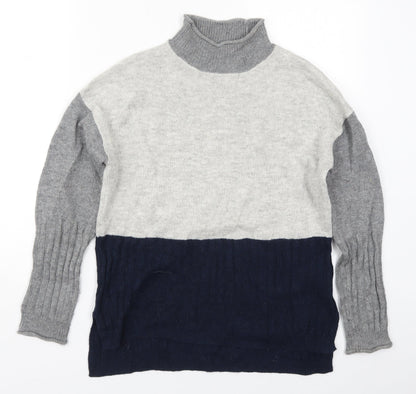 Womens UK Size S Marks and Spencer Grey Pullover Jumper