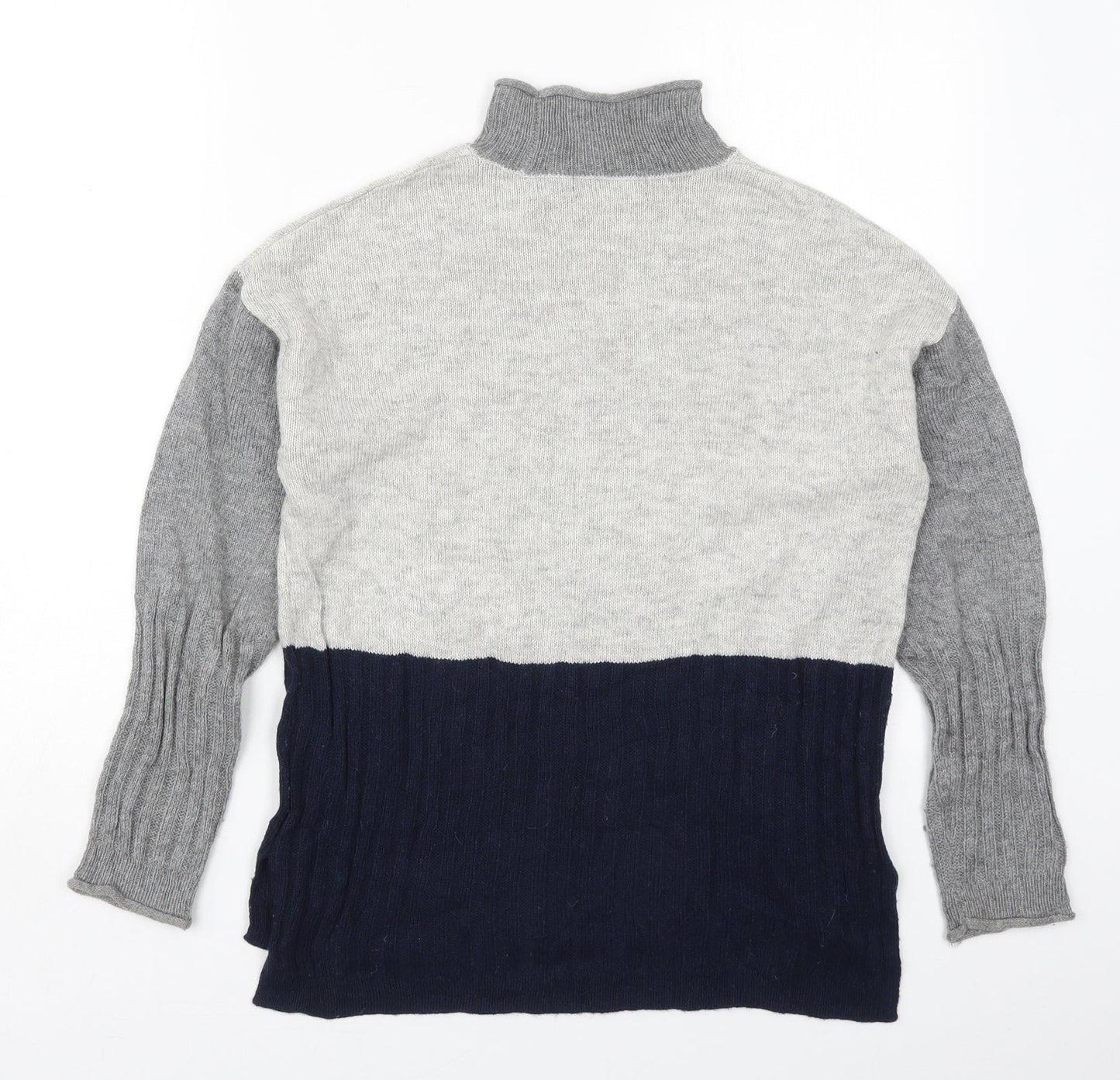 Womens UK Size S Marks and Spencer Grey Pullover Jumper