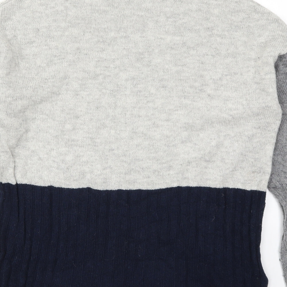 Womens UK Size S Marks and Spencer Grey Pullover Jumper