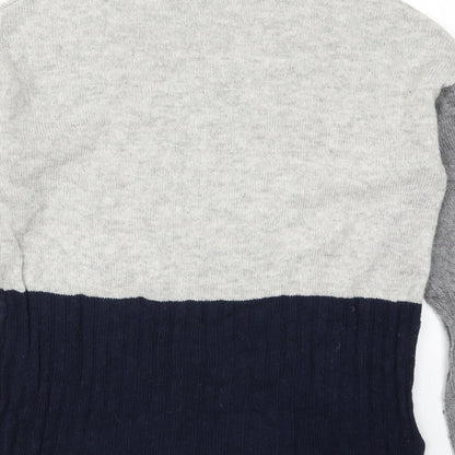 Womens UK Size S Marks and Spencer Grey Pullover Jumper
