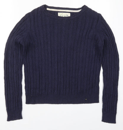 Womens UK Size 14 New Look Blue Pullover Jumper