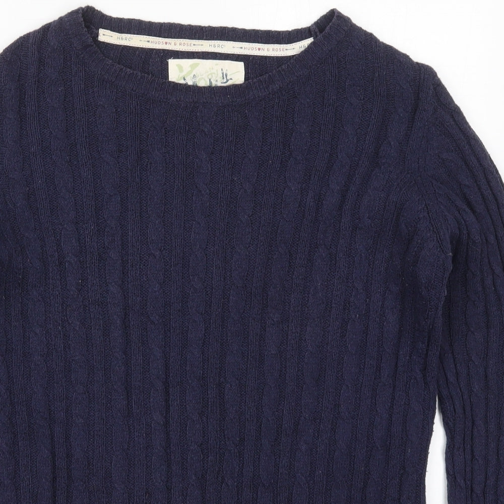 Womens UK Size 14 New Look Blue Pullover Jumper