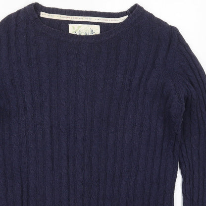 Womens UK Size 14 New Look Blue Pullover Jumper