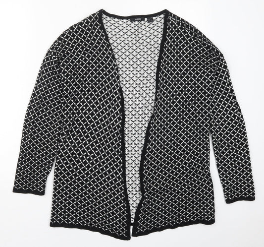 Womens UK Size S ESMARA Black Cardigan Jumper