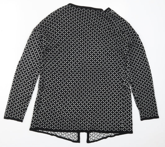 Womens UK Size S ESMARA Black Cardigan Jumper