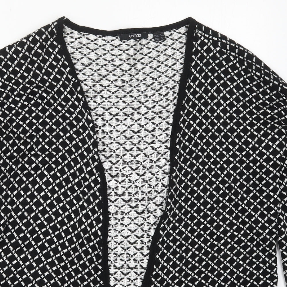 Womens UK Size S ESMARA Black Cardigan Jumper