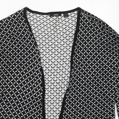 Womens UK Size S ESMARA Black Cardigan Jumper