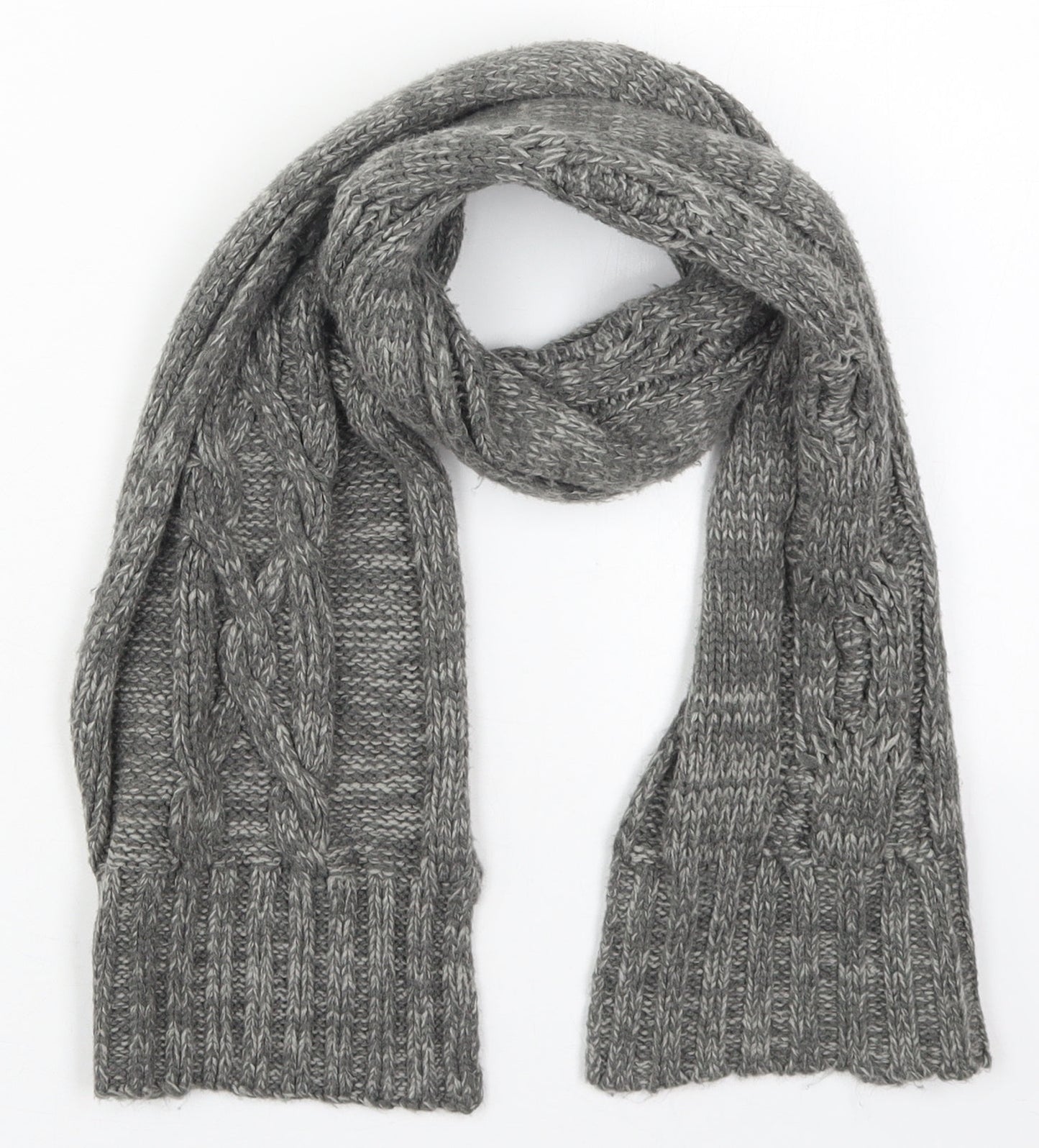 Marks and Spencer Womens Grey  Acrylic  Scarf