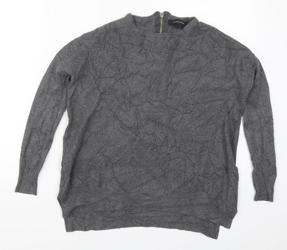 Womens UK Size 6 Atmosphere Grey Pullover Jumper