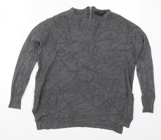 Womens UK Size 6 Atmosphere Grey Pullover Jumper