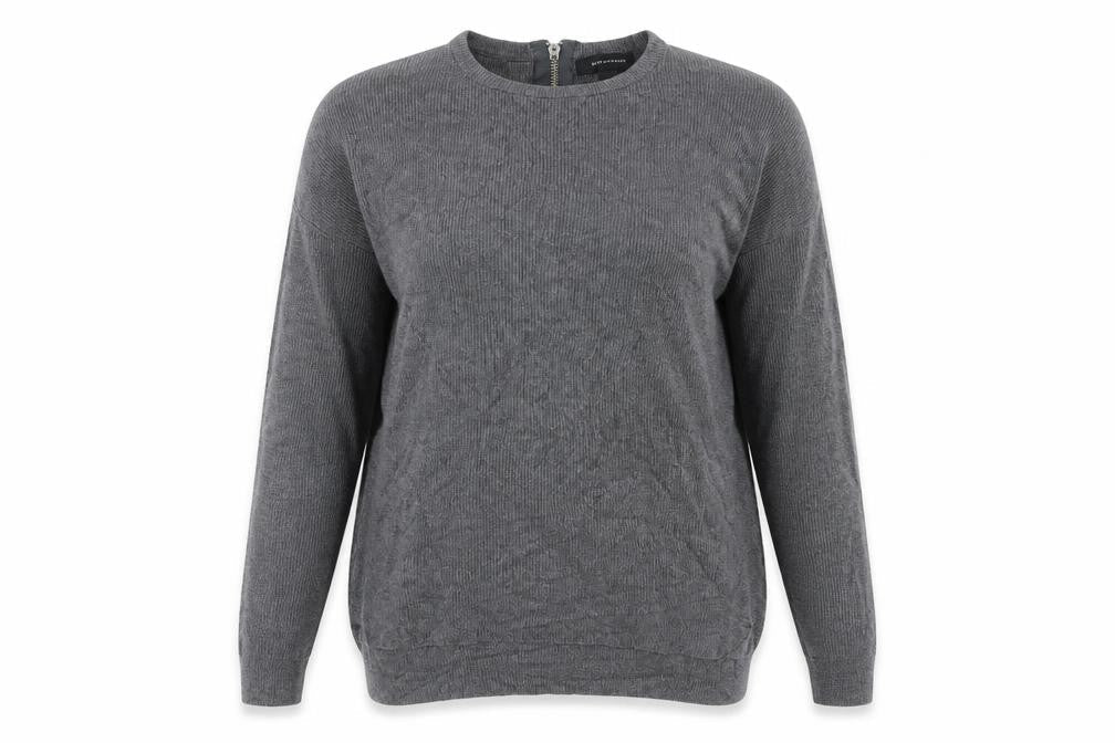 Womens UK Size 6 Atmosphere Grey Pullover Jumper
