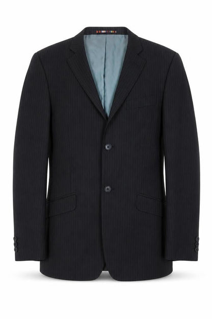 Mens UK Size 38 River Island Regular Black Suit Jacket