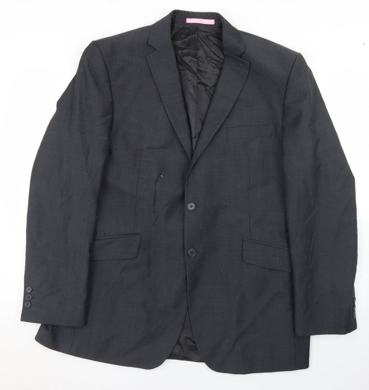 Mens UK Size 42 Burton Regular Grey Suit Jacket