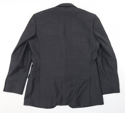 Mens UK Size 42 Burton Regular Grey Suit Jacket