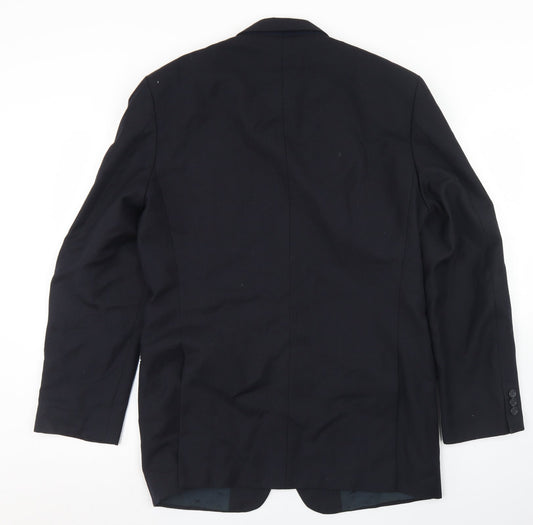 Mens UK Size 38 Marks and Spencer Regular Black Suit Jacket