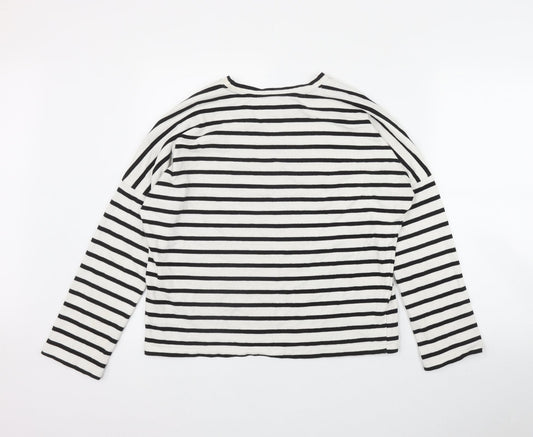Womens UK Size XS Monki White Pullover Jumper