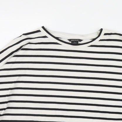Womens UK Size XS Monki White Pullover Jumper