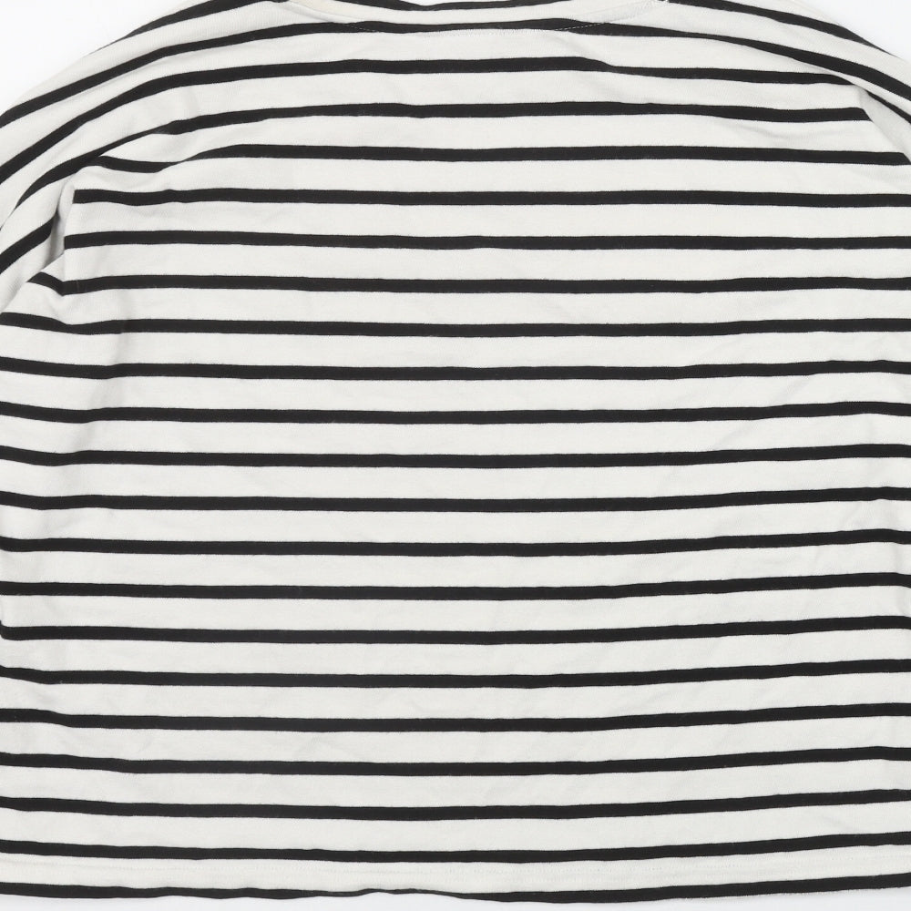 Womens UK Size XS Monki White Pullover Jumper