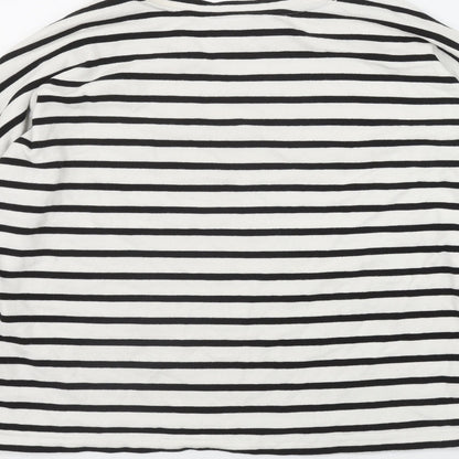 Womens UK Size XS Monki White Pullover Jumper