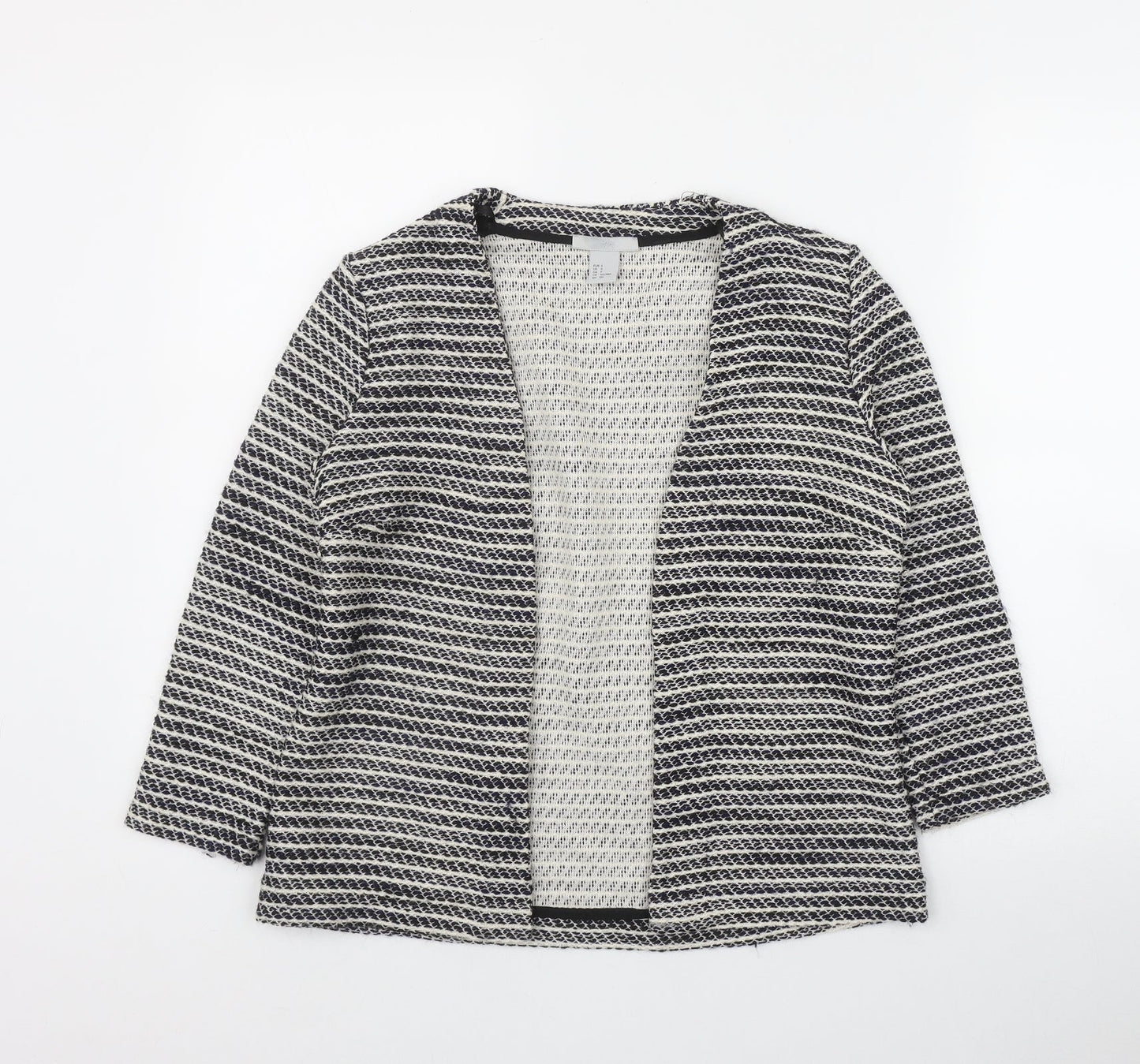Womens UK Size S H&M Black Cardigan Jumper
