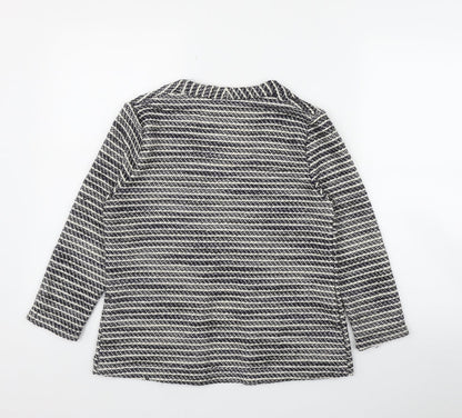 Womens UK Size S H&M Black Cardigan Jumper